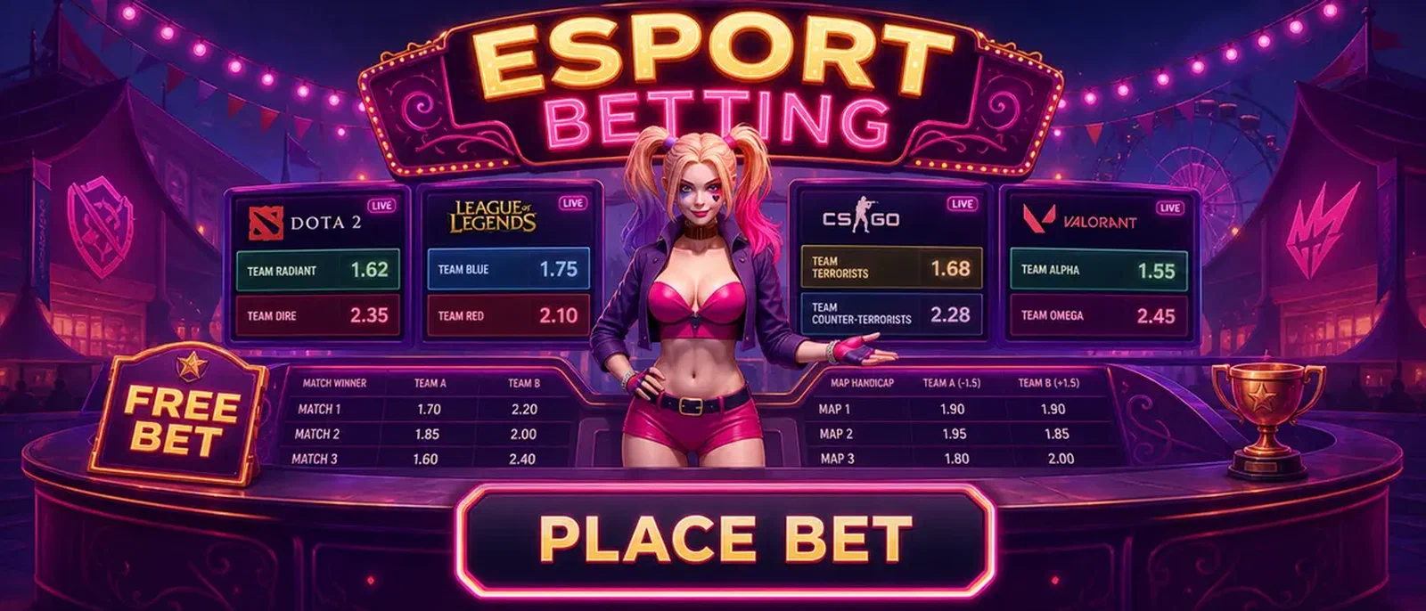 Paris Esport NV en ligne